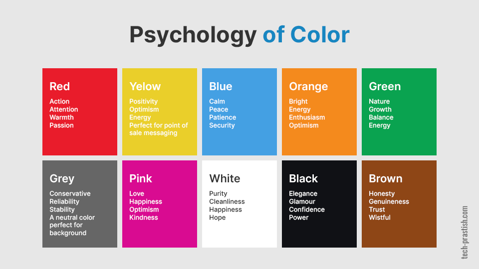 Color Psychology In Website Design